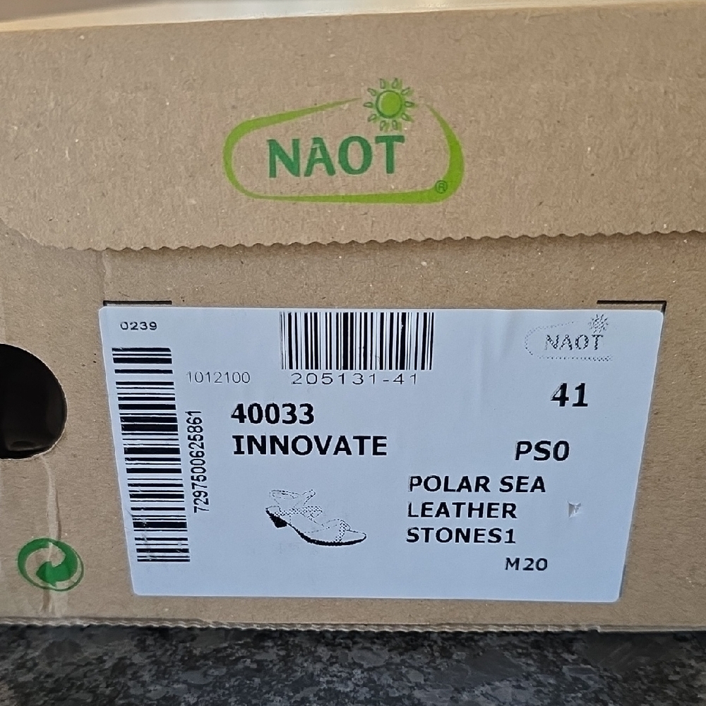 Naot Polar Sea Leather Footwear